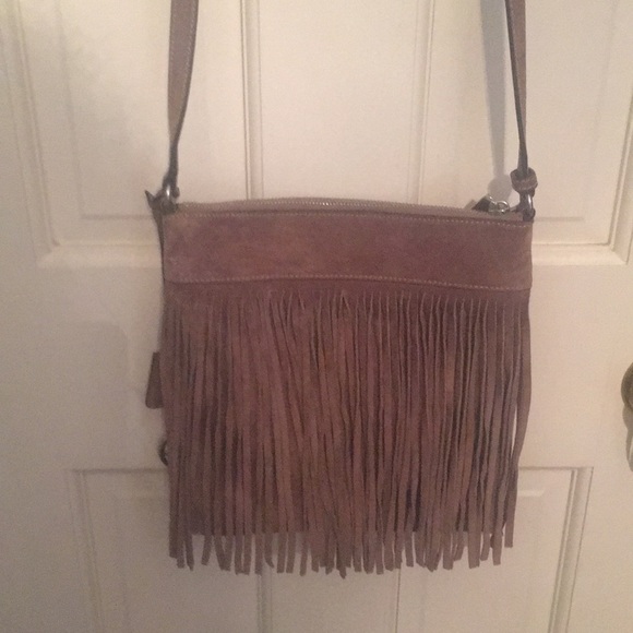 Michael Kors Billy Suede Messenger Bag - Picture 2 of 3